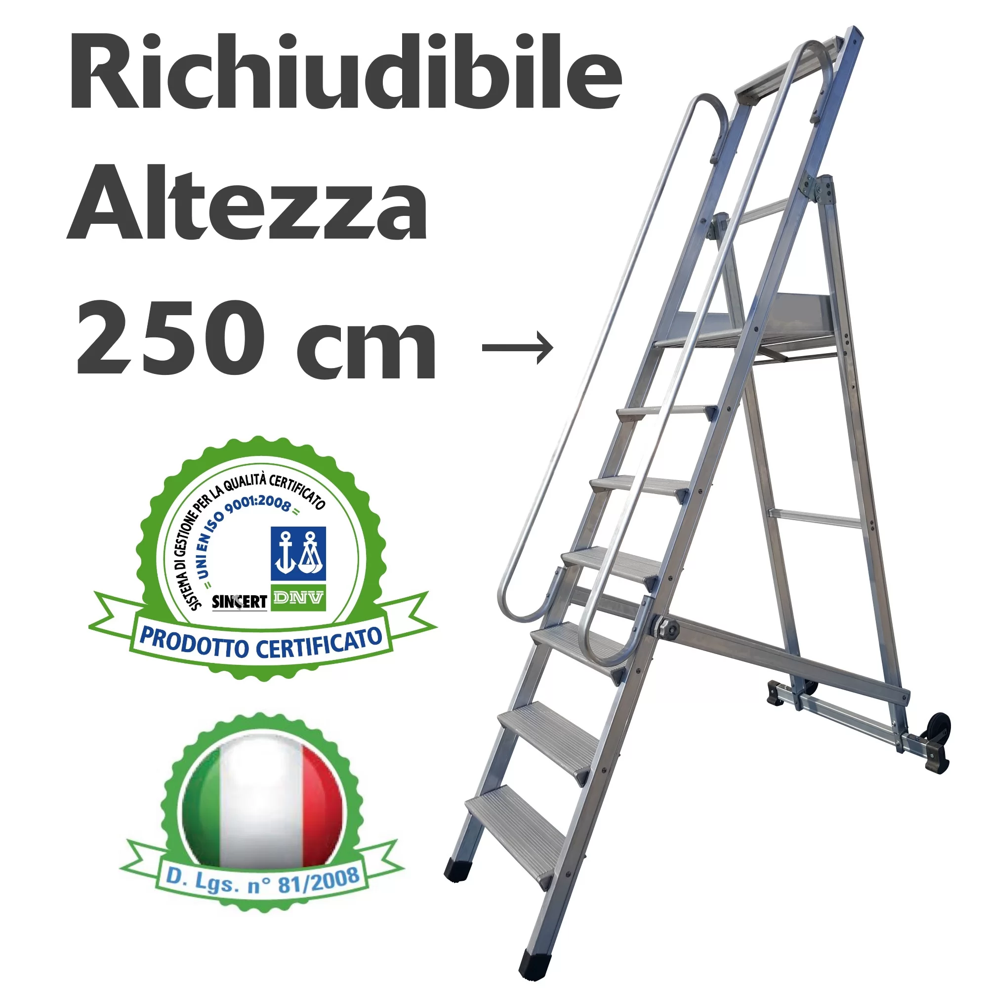 Scale a palchetto Richiudibile